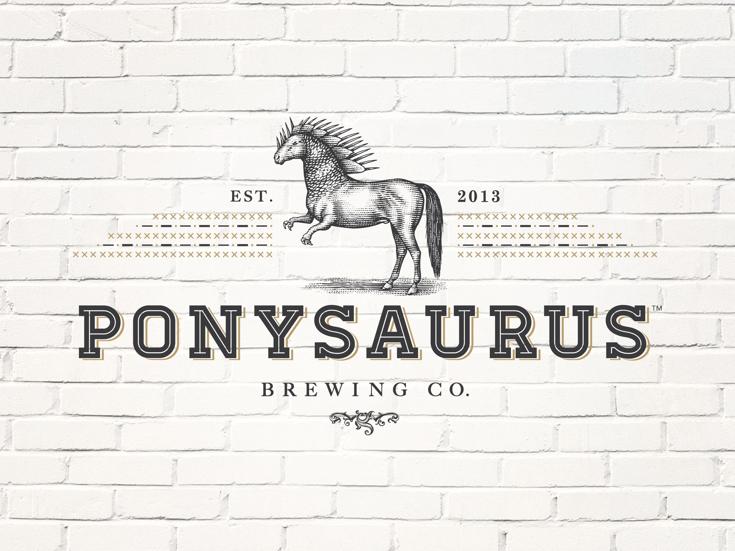 Ponysaurus Logo