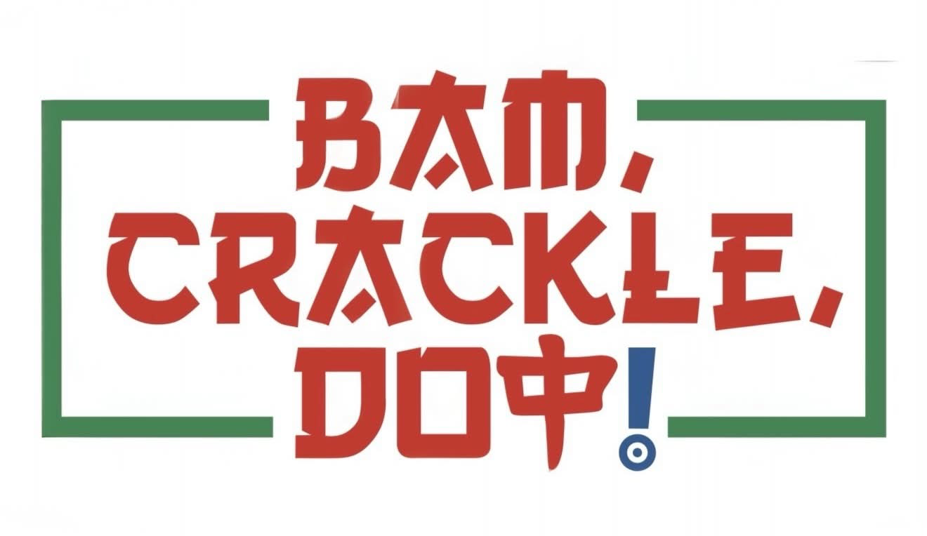 Bam, Crackle, Dot Logo